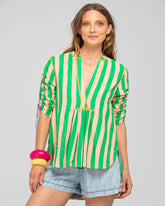 BOOM SHANKAR Sana Top - Capri Peach - Style SS25TP37